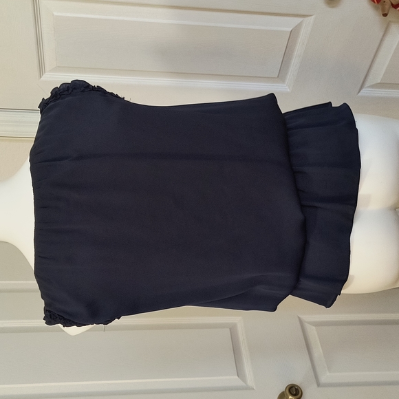 Criss Cross Silky Top L - Picture 4 of 5